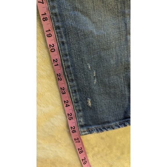 MOUSSY VINTAGE Howa Slim Skinny Distress High Waist Light Wash Size‎ 25 Jeans - Picture 8 of 8